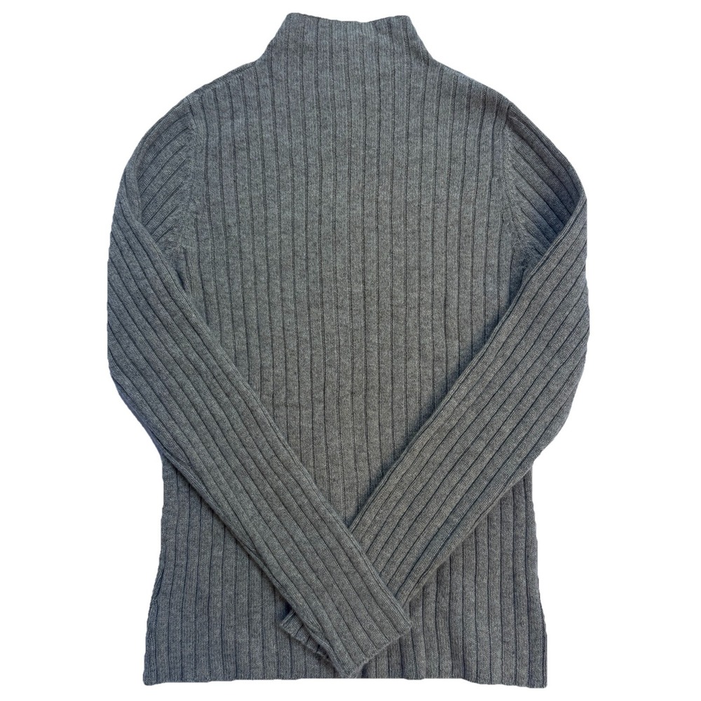 Khaite Rare Juni 100% Cashmere Cardigan‎ Sweater Medium Oatmeal Lightweight Lux - Picture 5 of 10